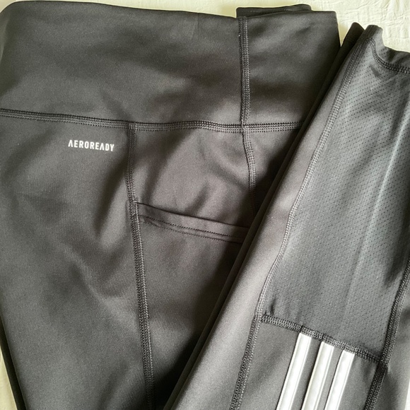 Adidas Tights Women’s adidas Running Tights Leggings Aeroready Primegreen XL - Picture 15 of 15